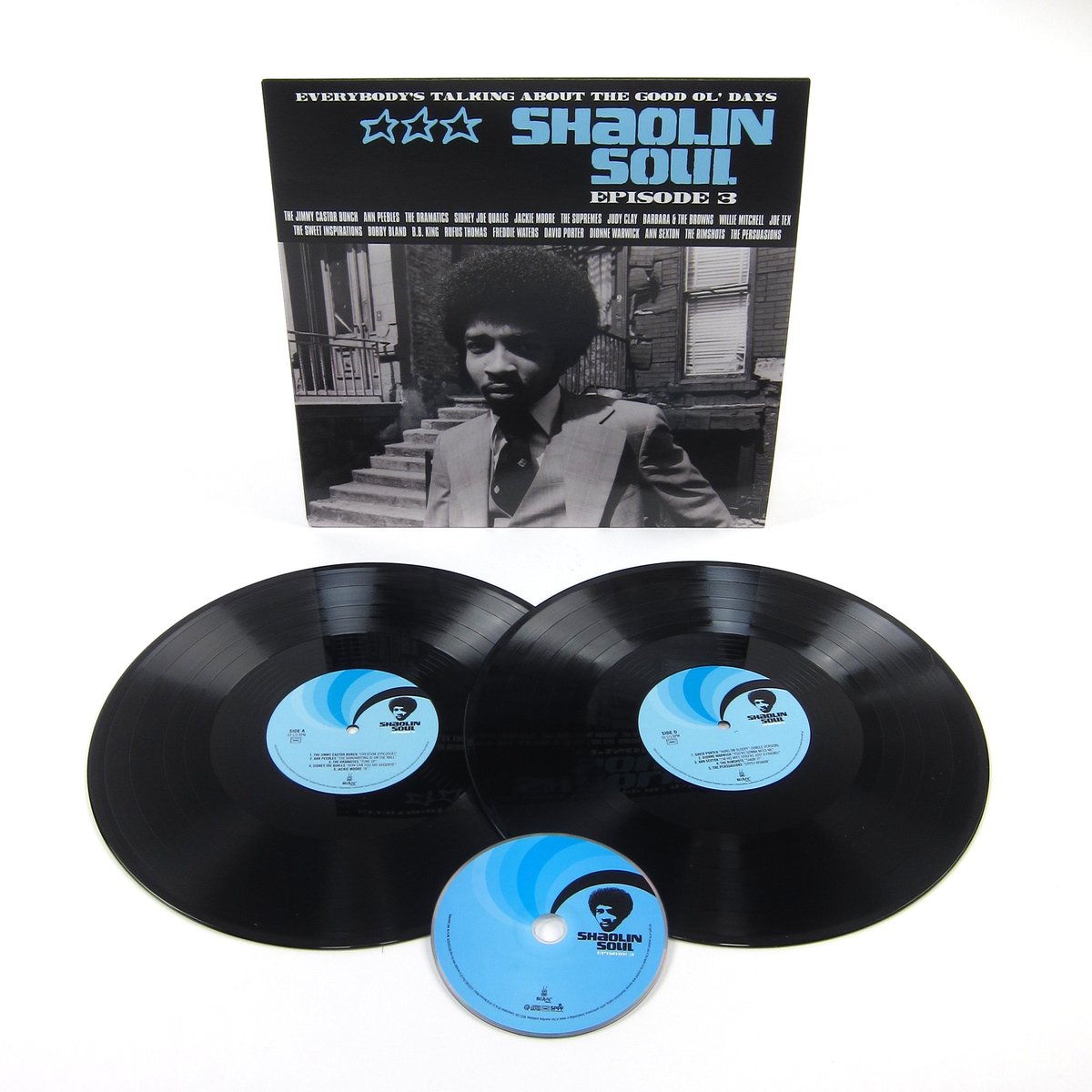 Because Music: Shaolin Soul Vinyl LP Album Pack (Vol.1,2,3)