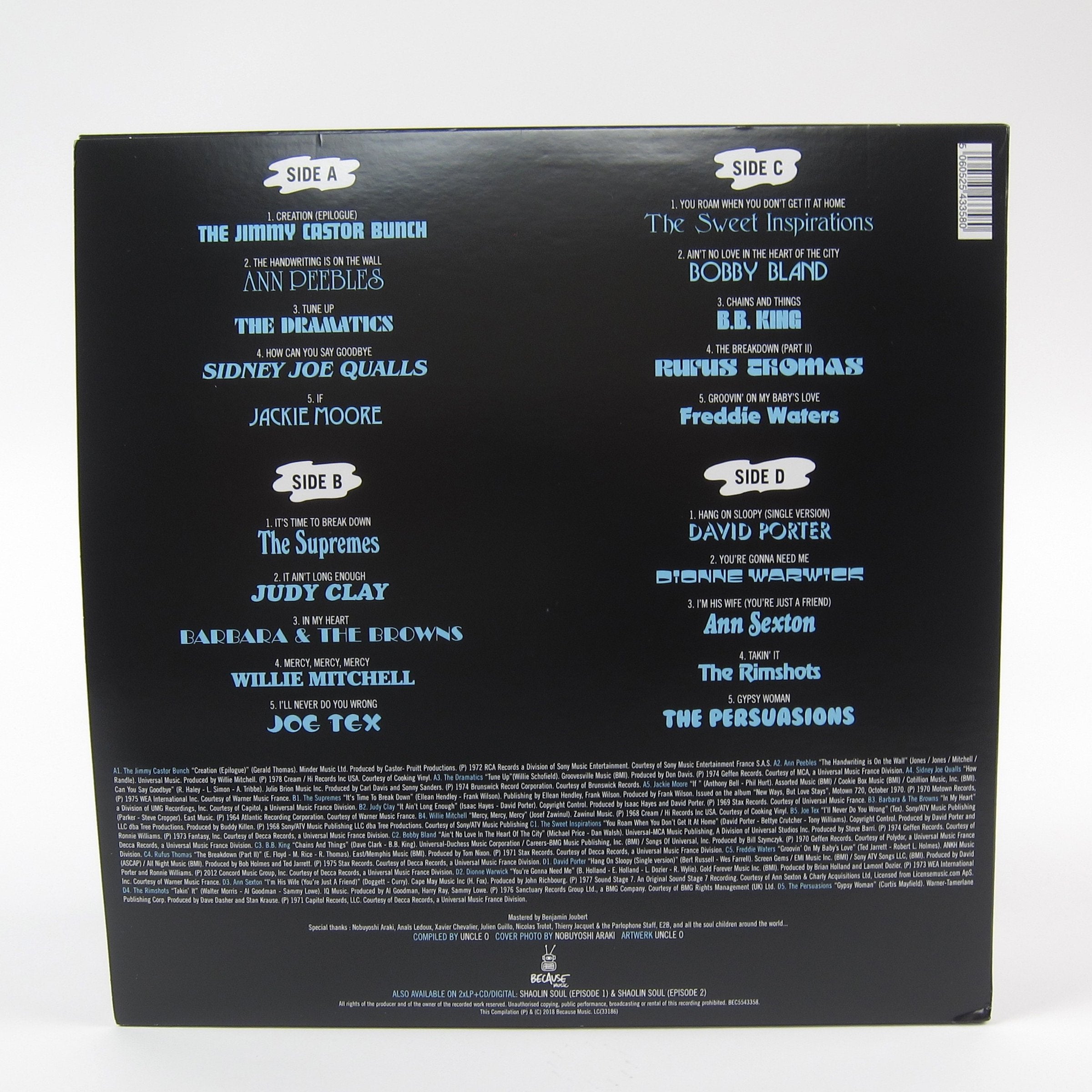Because Music: Shaolin Soul Episode 3 (Wu-Tang Clan, RZA) Vinyl 2LP+CD