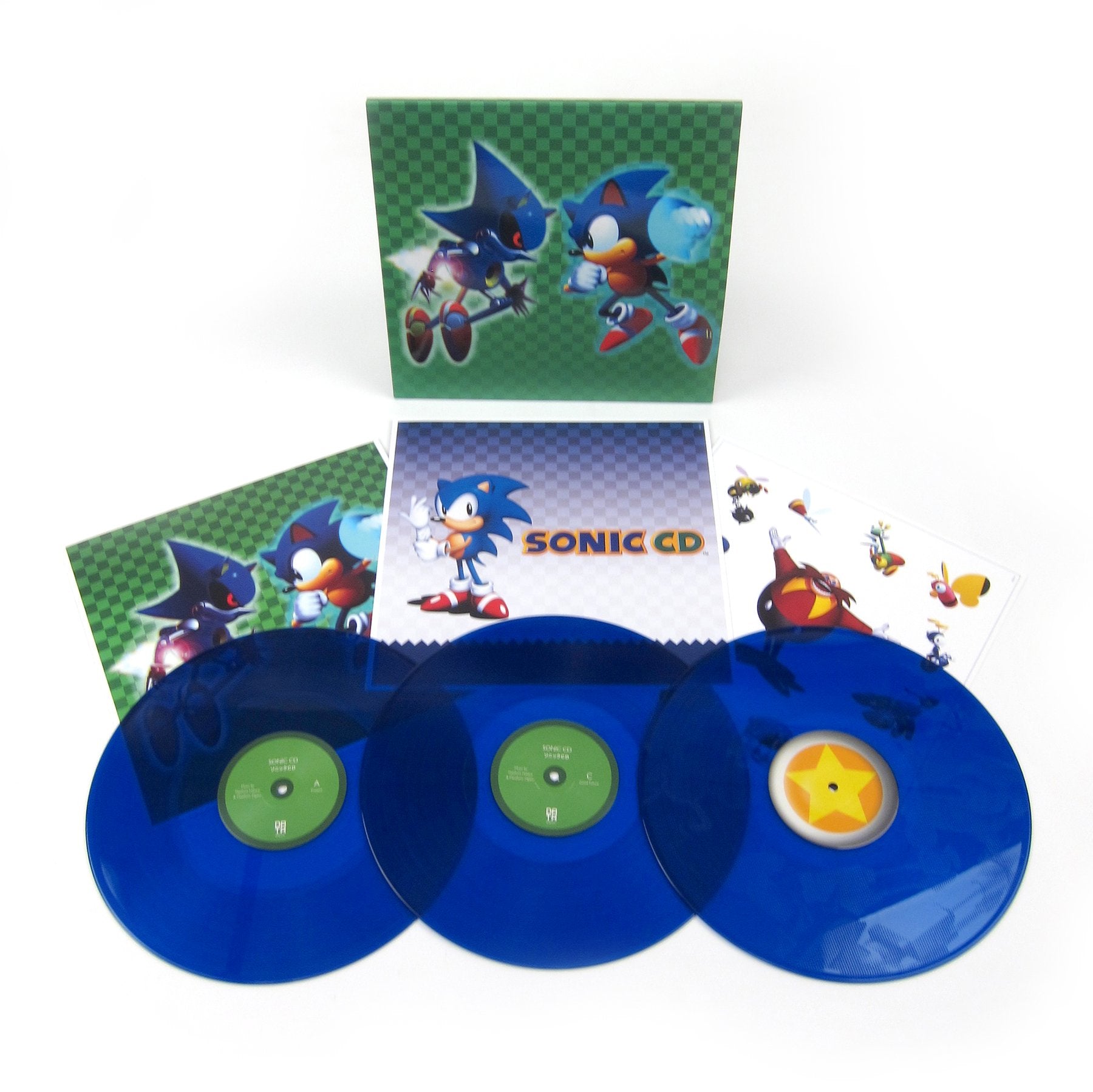 Naofumi Hataya and Masfumi Ogata: Sonic the Hedgehog CD (180g, Colored Vinyl) Vinyl 3LP