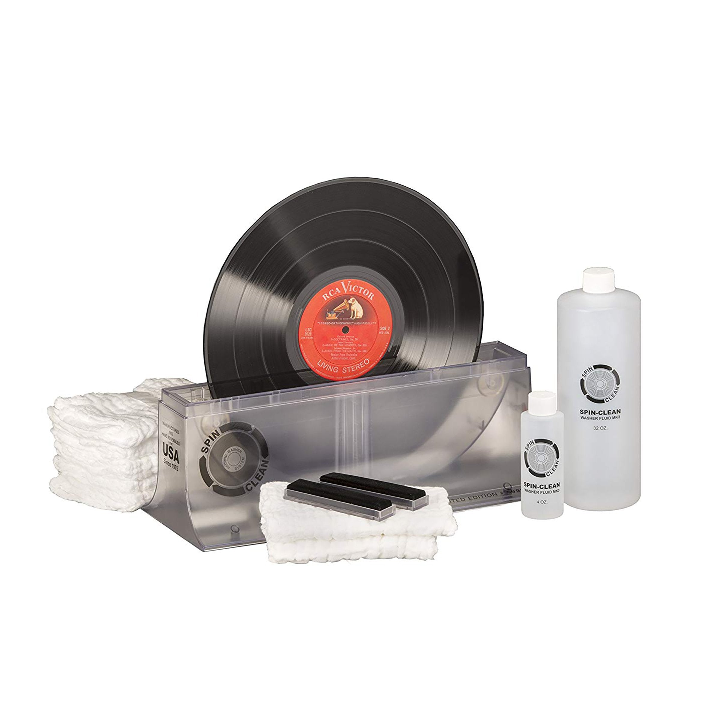 Spin Clean: Spin Clean MKII Record Washing System - Deluxe Limited Edition Clear