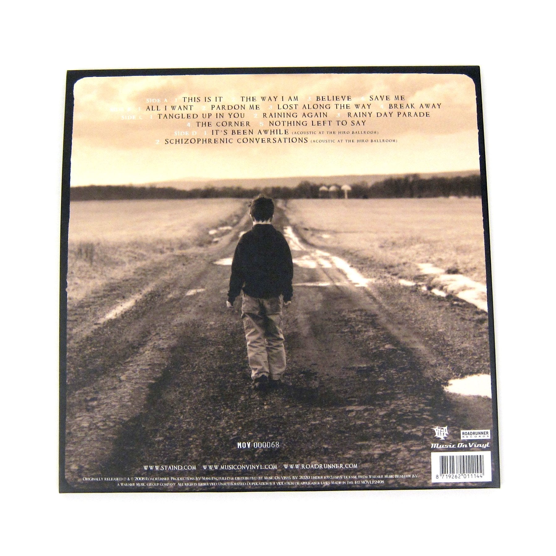Staind: Illusion Of Progress (Music On Vinyl 180g, Colored Vinyl) Vinyl 2LP