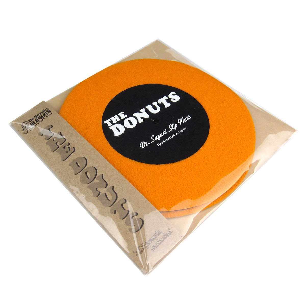Stokyo: Dr. Suzuki The Donuts 7" Slipmats - Orange / Black (Limited Edition)