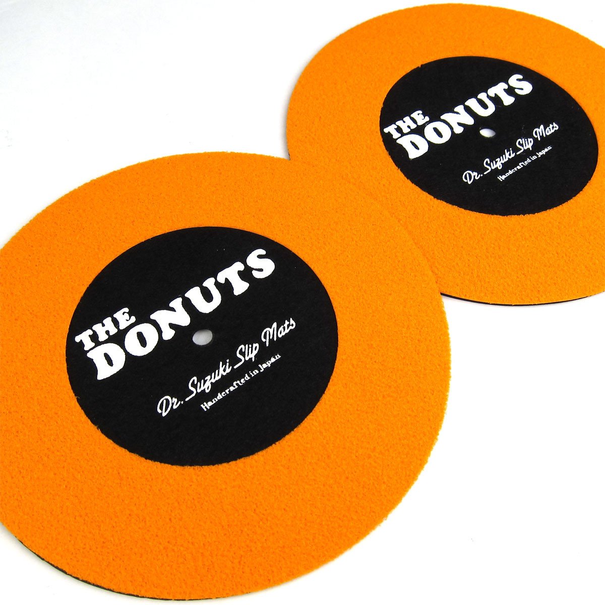 Stokyo: Dr. Suzuki The Donuts 7" Slipmats - Orange / Black (Limited Edition)