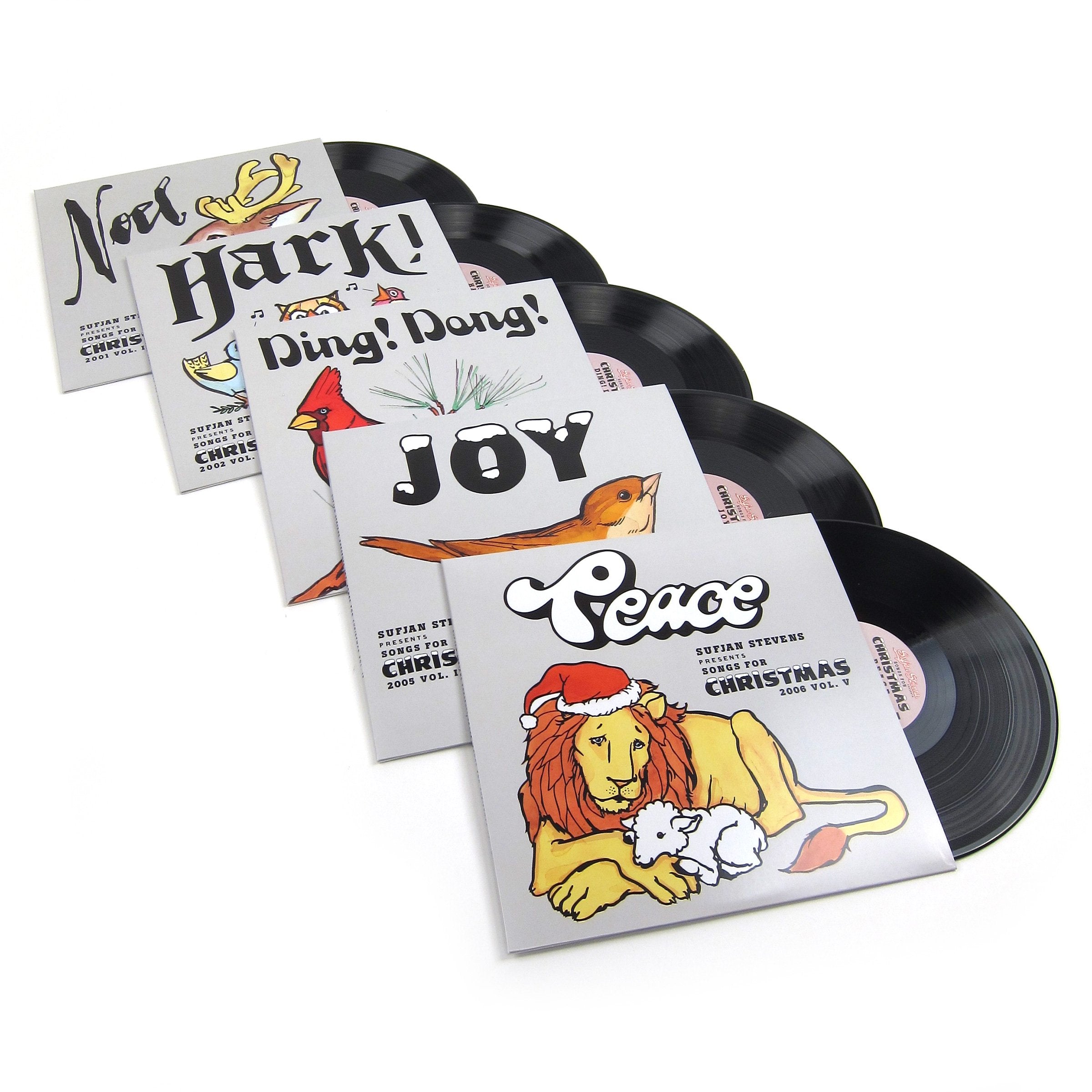 Sufjan Stevens: Songs For Christmas Vinyl 5LP Boxset