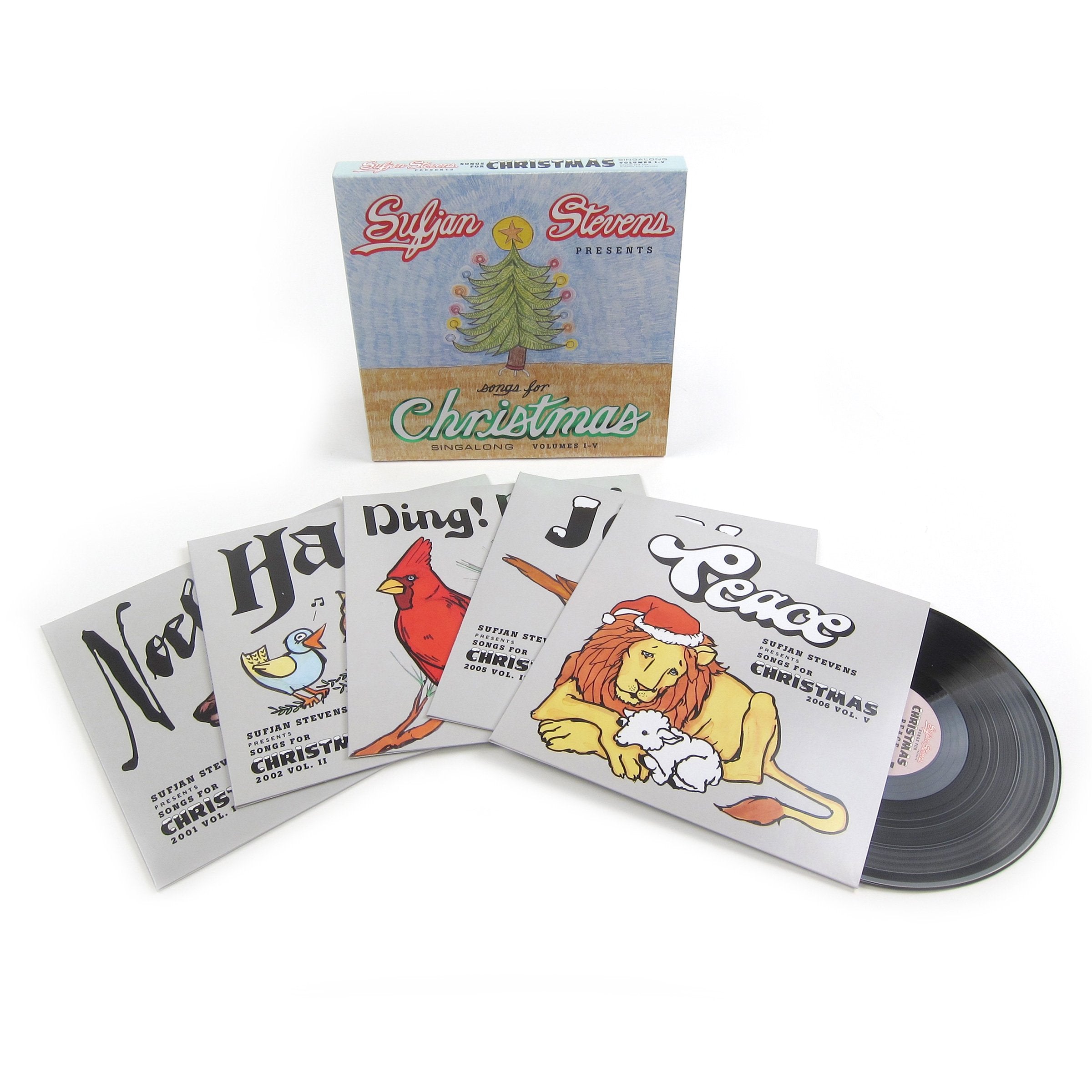 Sufjan Stevens: Songs For Christmas Vinyl 5LP Boxset