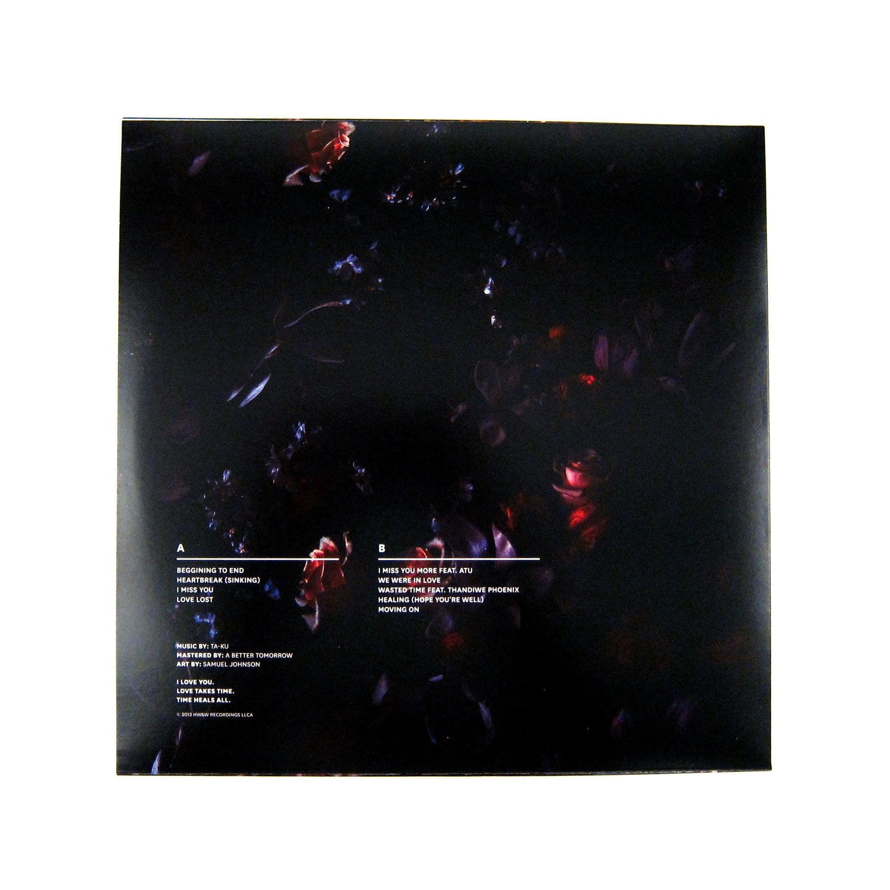 Ta-Ku: Songs To Break Up To Vinyl LP