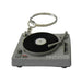 Technics: Turntable Deck Keychain - Silver