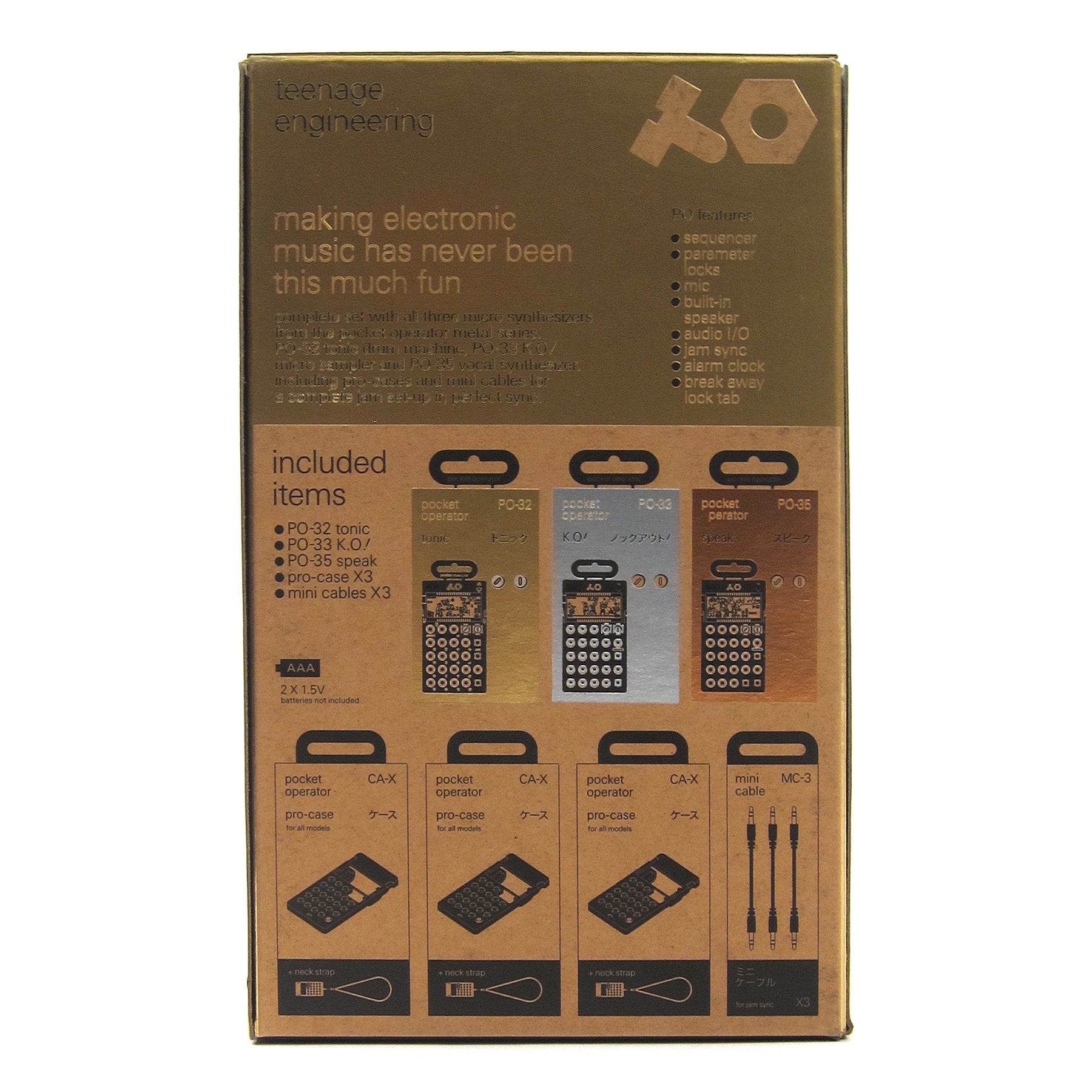 Teenage Engineering: PO-30 Metal Series Super Set