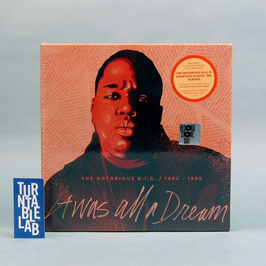 Notorious B.I.G.: It Was All A Dream (180g, Clear Vinyl) Vinyl 9LP Boxset (Record Store Day)