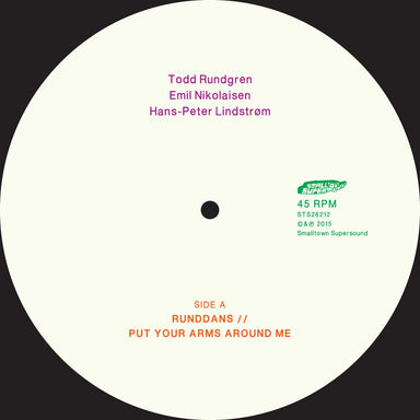 Todd Rundgren / Emil Nikolaisen / Hans-Peter Lindstrom: Put Your Arms Around Me Vinyl 12" (Record Store Day)