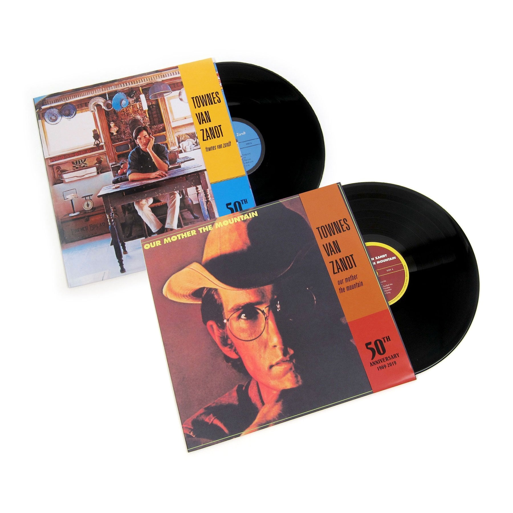 Townes Van Zandt: 180g Vinyl LP Album Pack (Townes Van Zandt, Our Mother The Mountain)