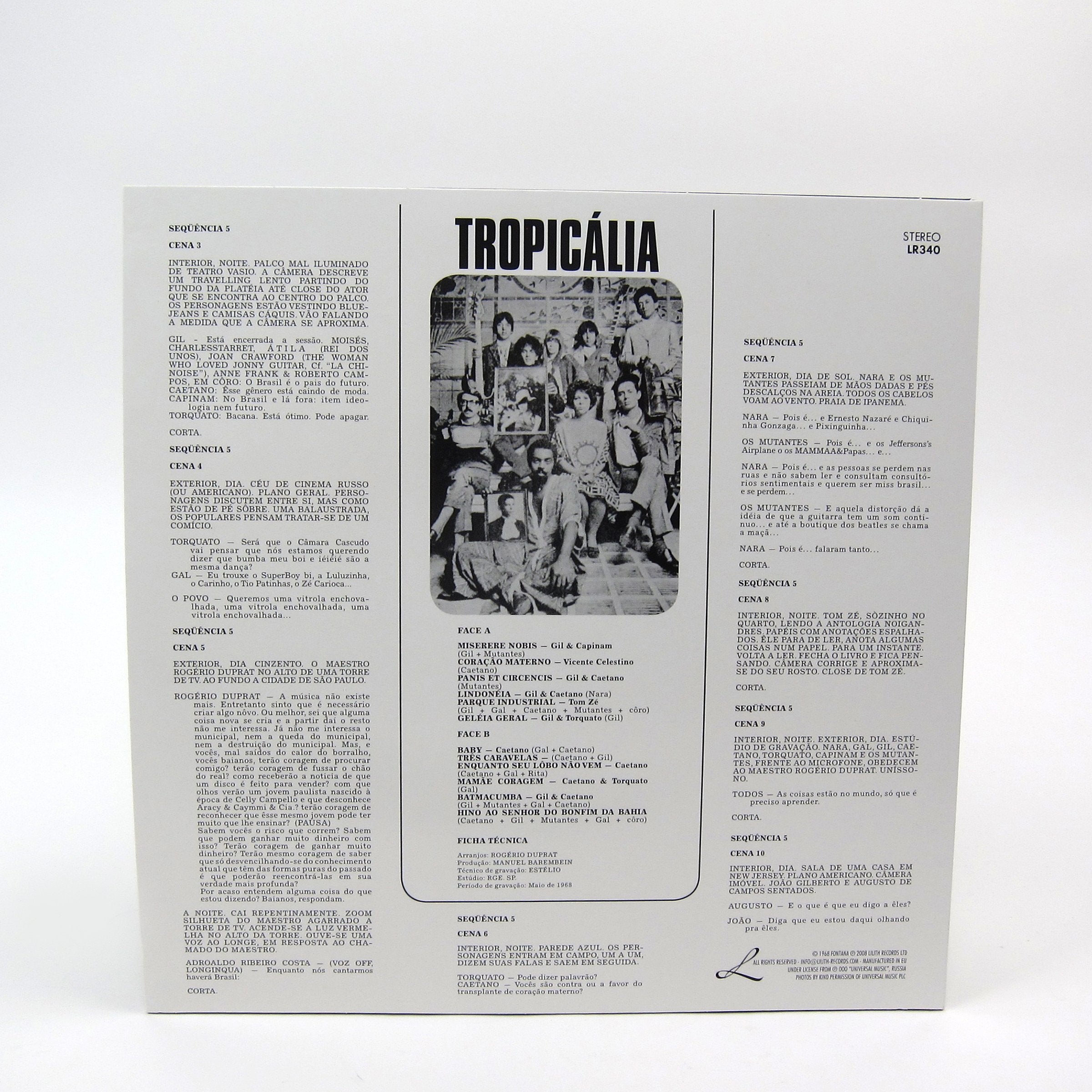V/A: Tropicalia Ou Panis Et Circensis (Gilberto Gil, Gal Costa, Catetano Veloso) Vinyl LP