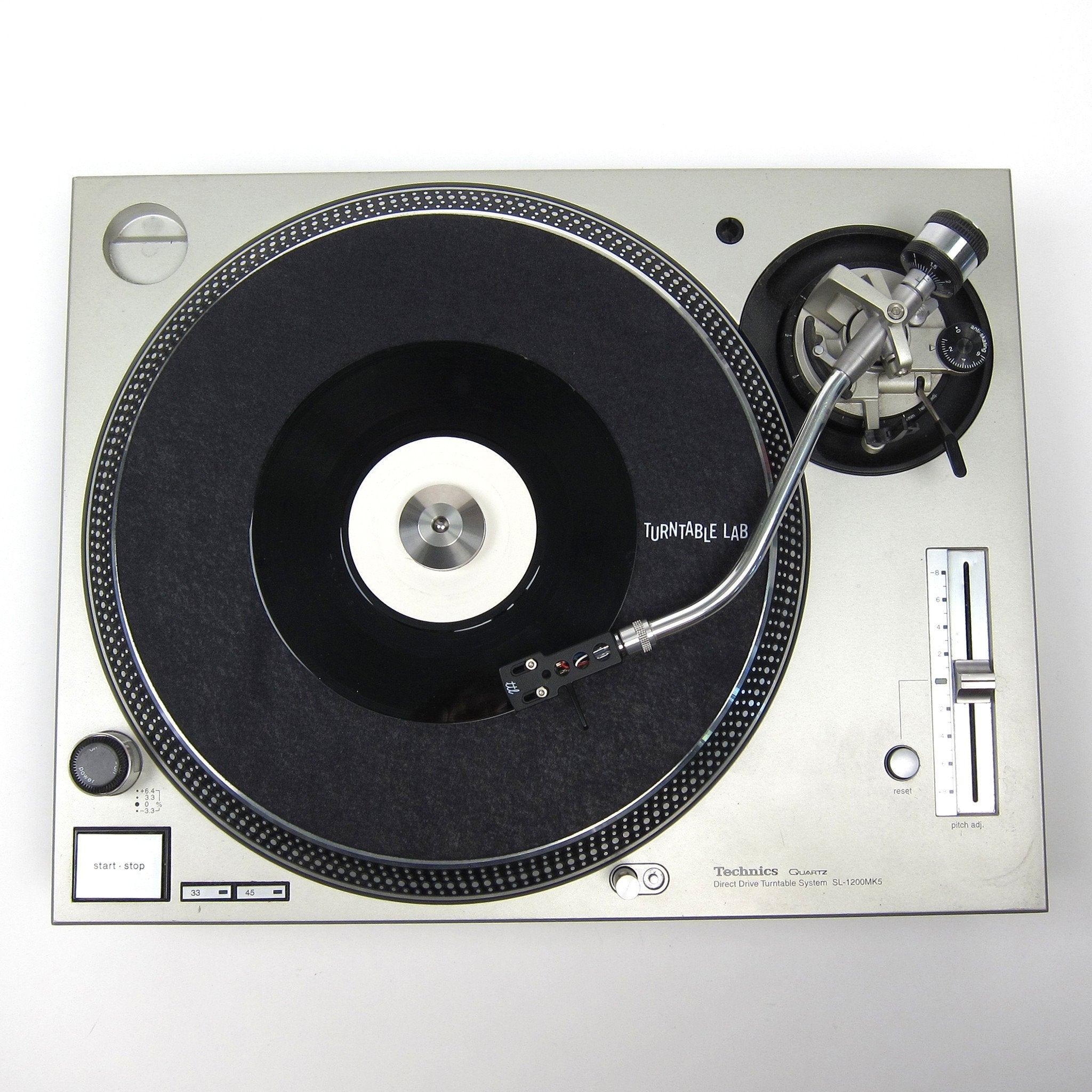 Turntable Lab: Stainless Steel 45 Record Adaptor for 7" Vinyl