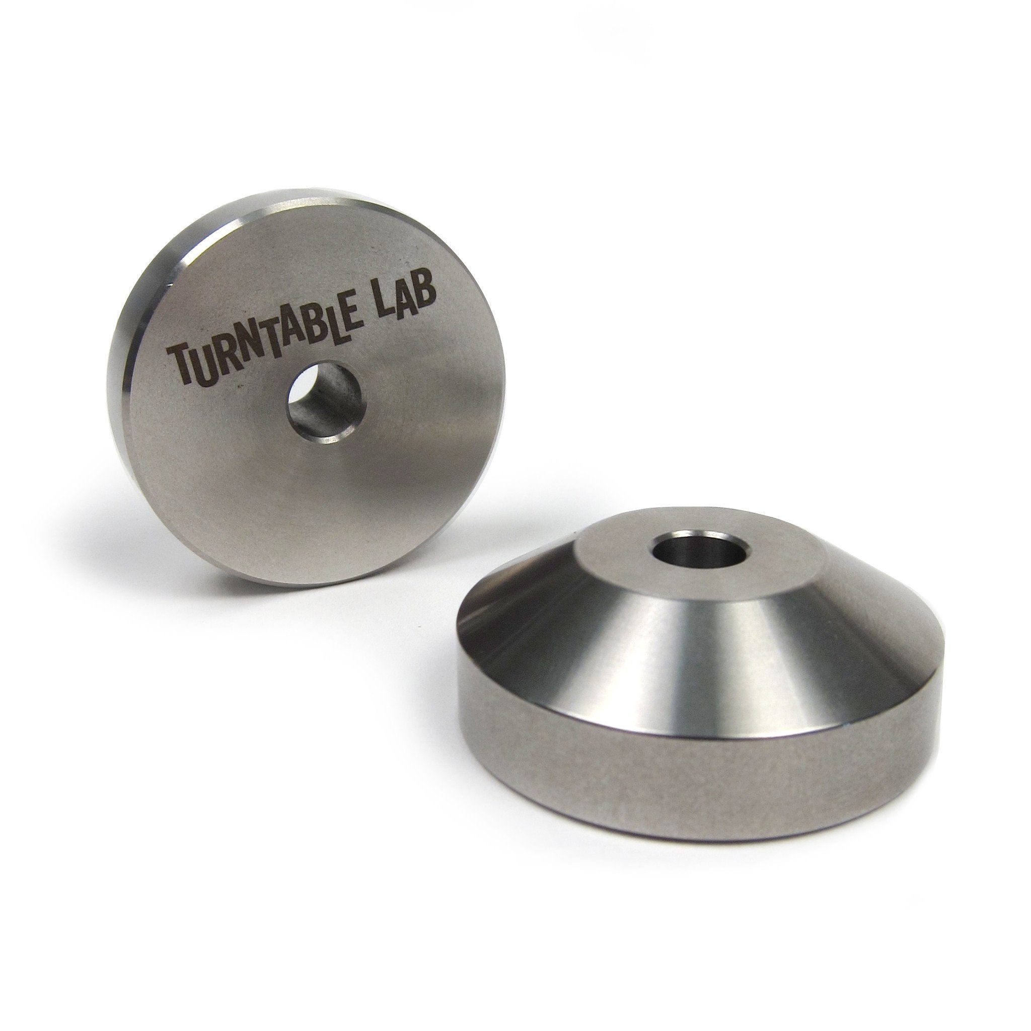 Turntable Lab: Stainless Steel 45 Record Adaptor for 7" Vinyl