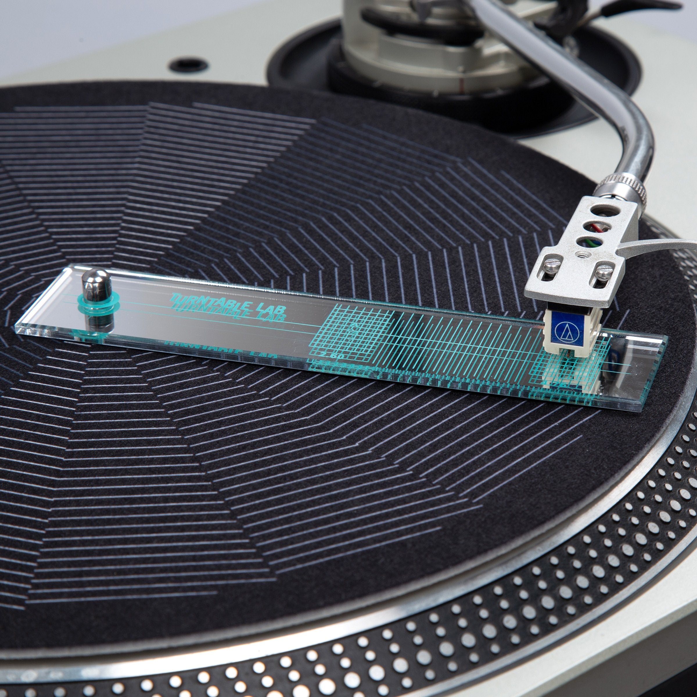 Turntable Lab Cartridge Alignment Tool Use