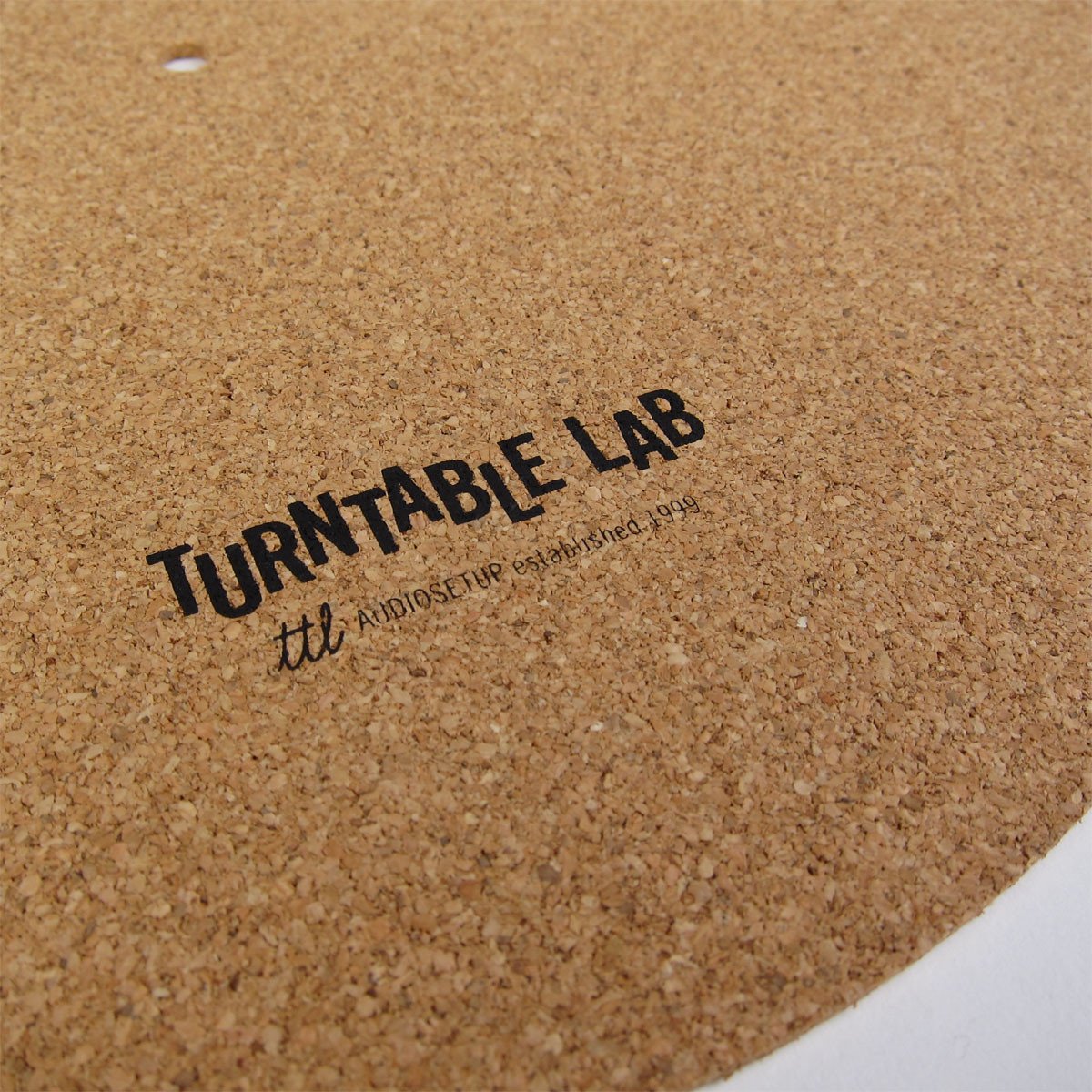 Turntable Lab: Cork Record Mat detail