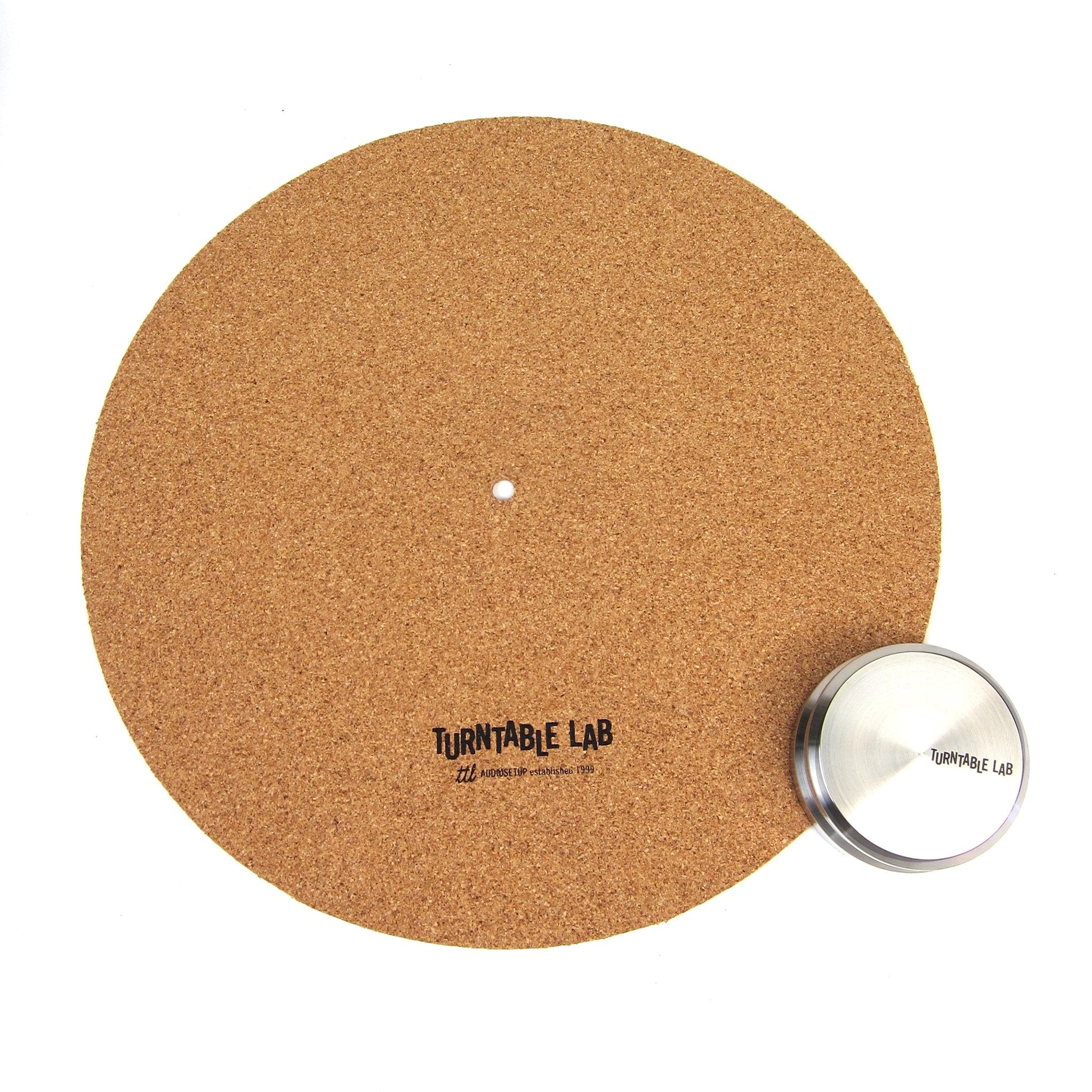 Turntable Lab: Cork Mat + Record Weight Package
