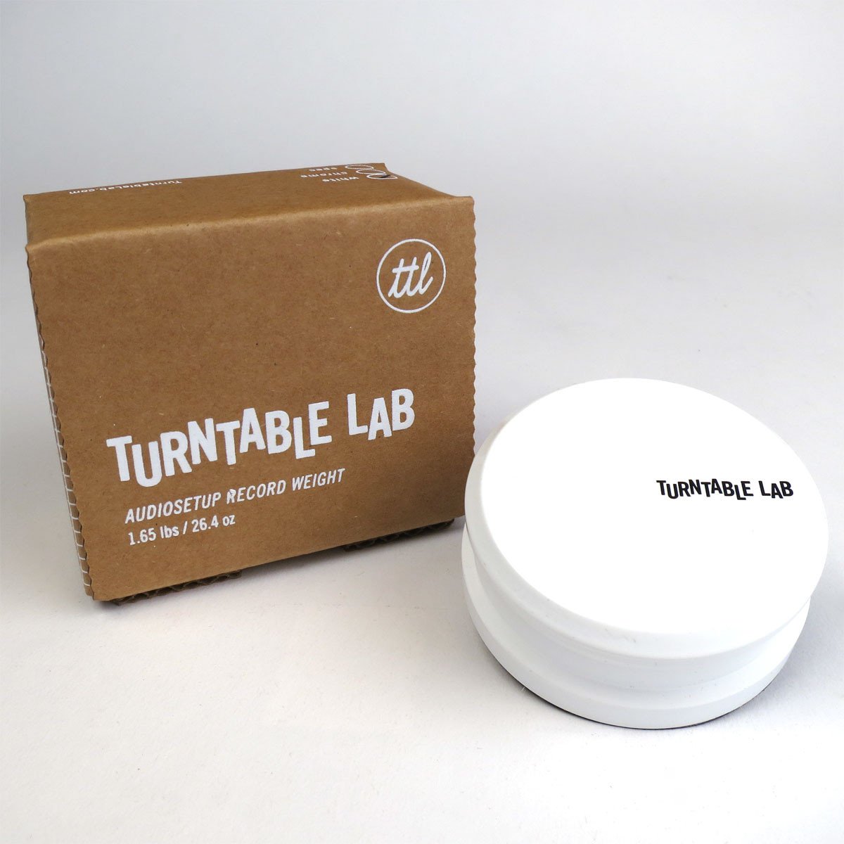 Turntable Lab: Record Weight - White