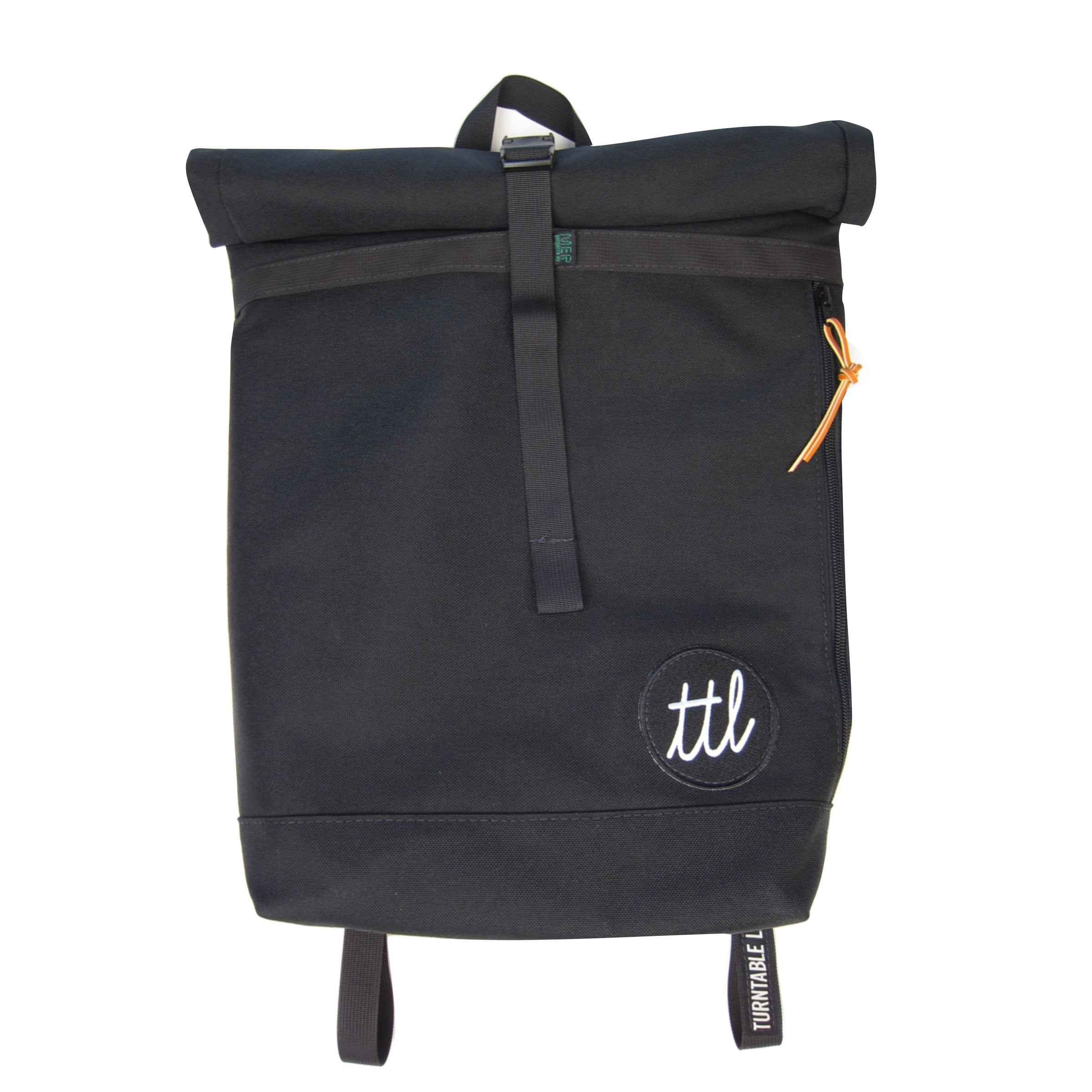 Turntable Lab: TTL Roll-Top Backpack - Bold Condensed