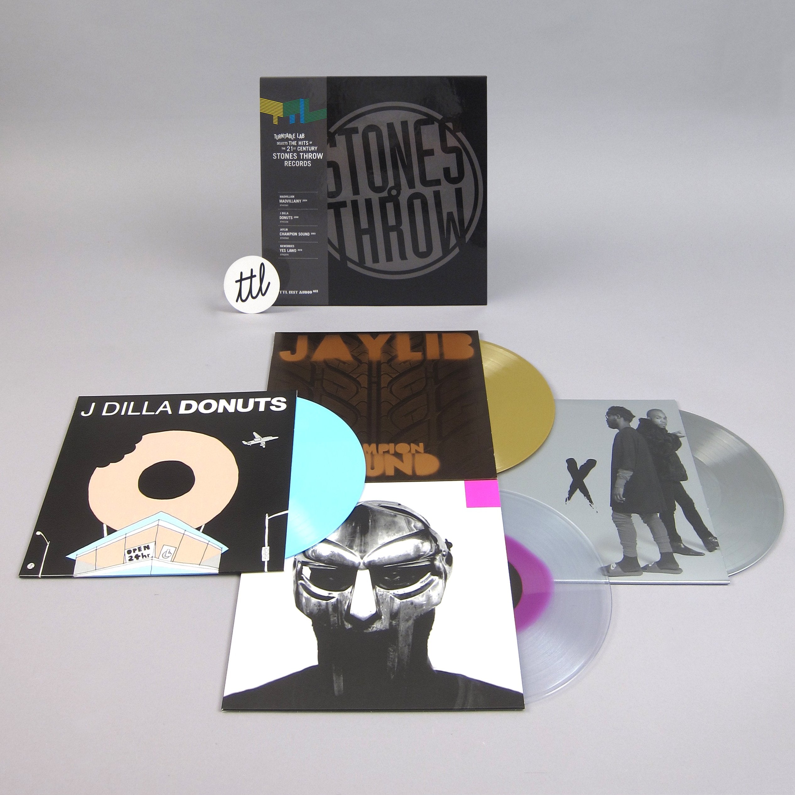 Stones Throw: Turntable Lab Selects... Vinyl 8LP Boxset - Exclusive - LIMIT 1 PER CUSTOMER