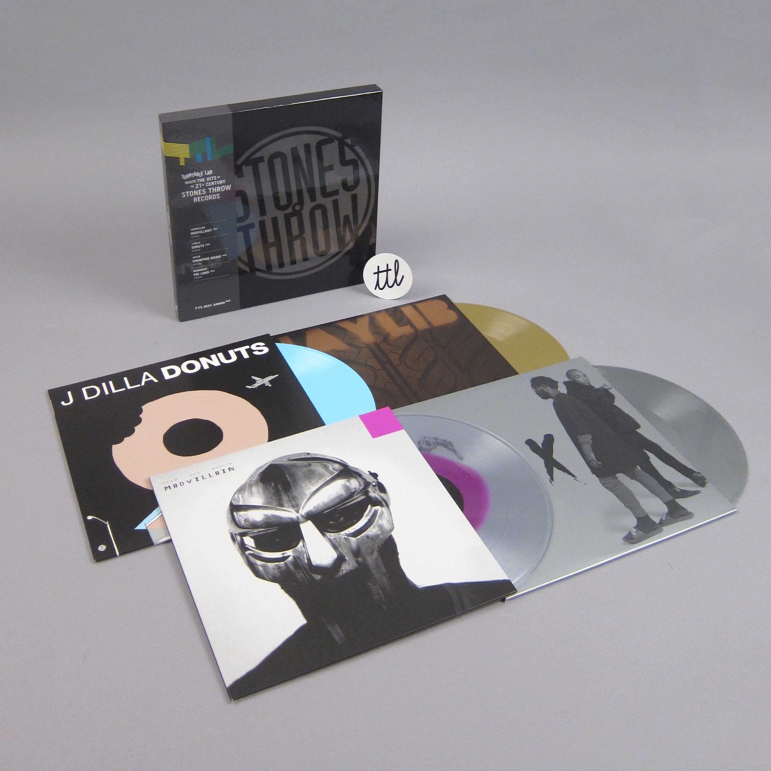 Stones Throw: Turntable Lab Selects... Vinyl 8LP Boxset - Exclusive - LIMIT 1 PER CUSTOMER