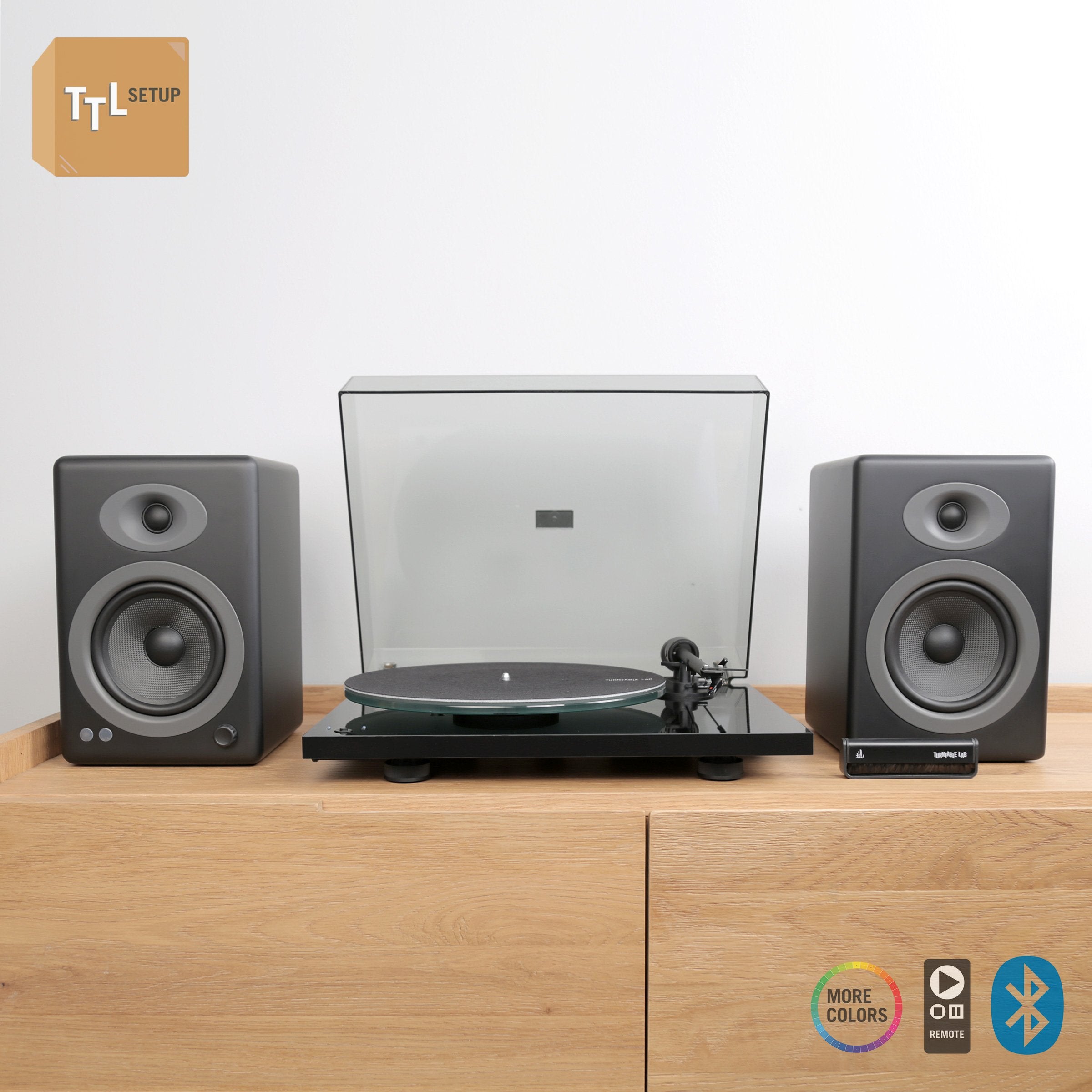 Pro-Ject: T1 Phono SB / Audioengine A5+W / Turntable Package