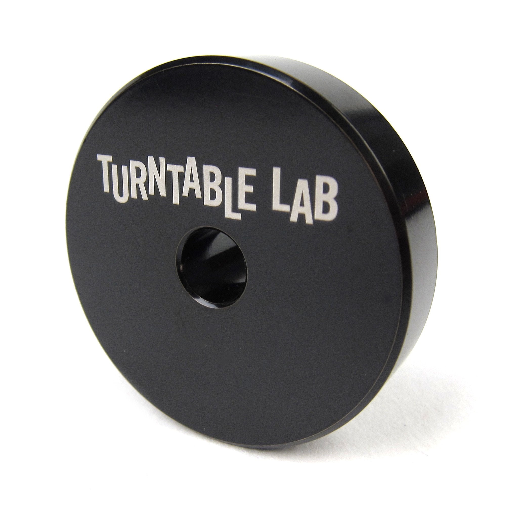 Turntable Lab: Stainless Steel 45 Adaptor - Black