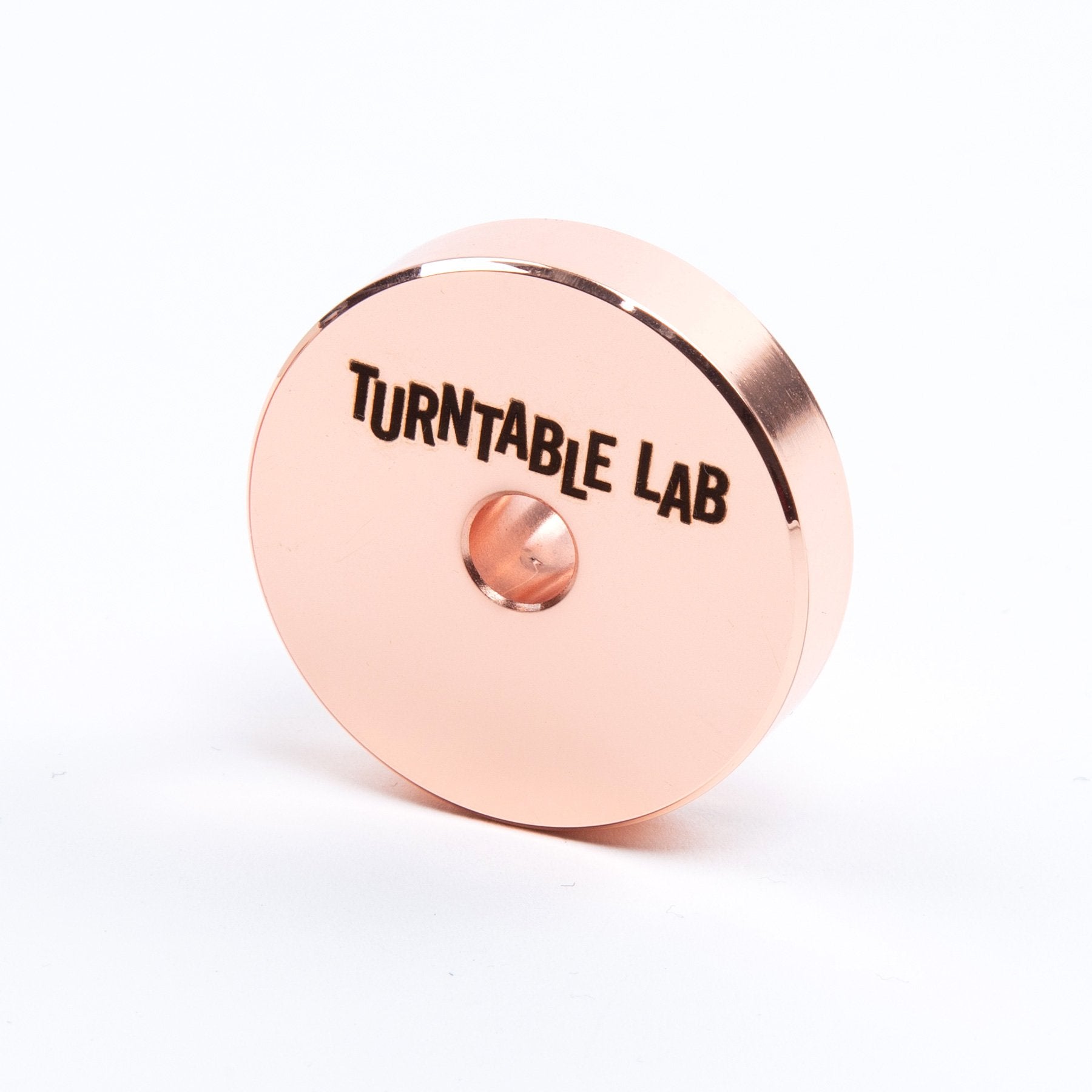 Turntable Lab: Stainless Steel 45 Record Adaptor for 7" Vinyl - Copper