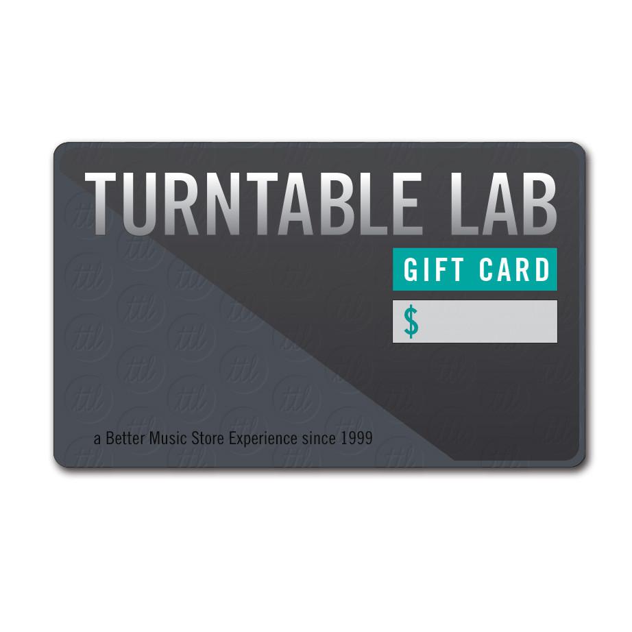 Turntable Lab: The Lab Gift Card - The BEST Music Gift