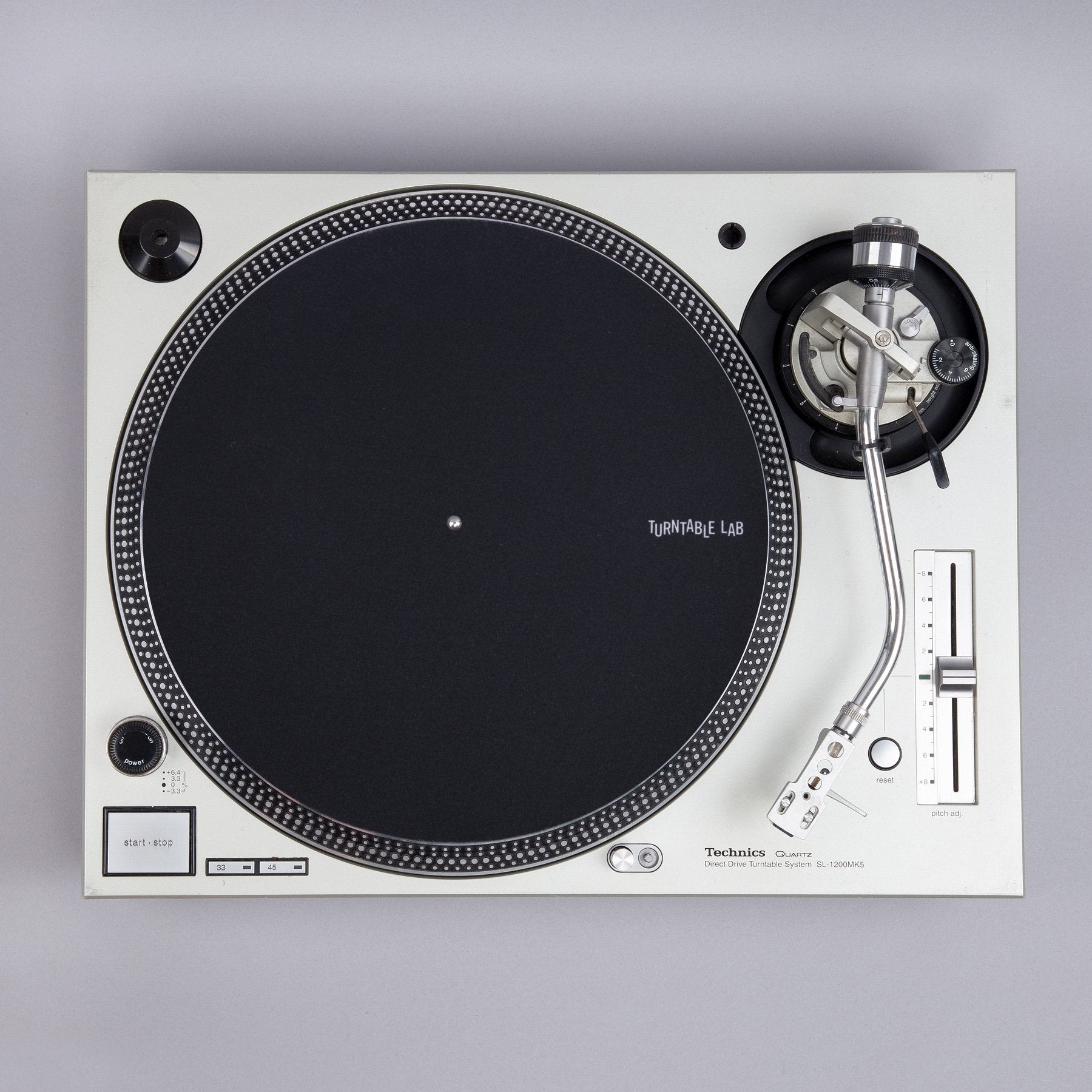 Turntable Lab: Pro Thin Slipmat Record Mats (Technics Style) - Black