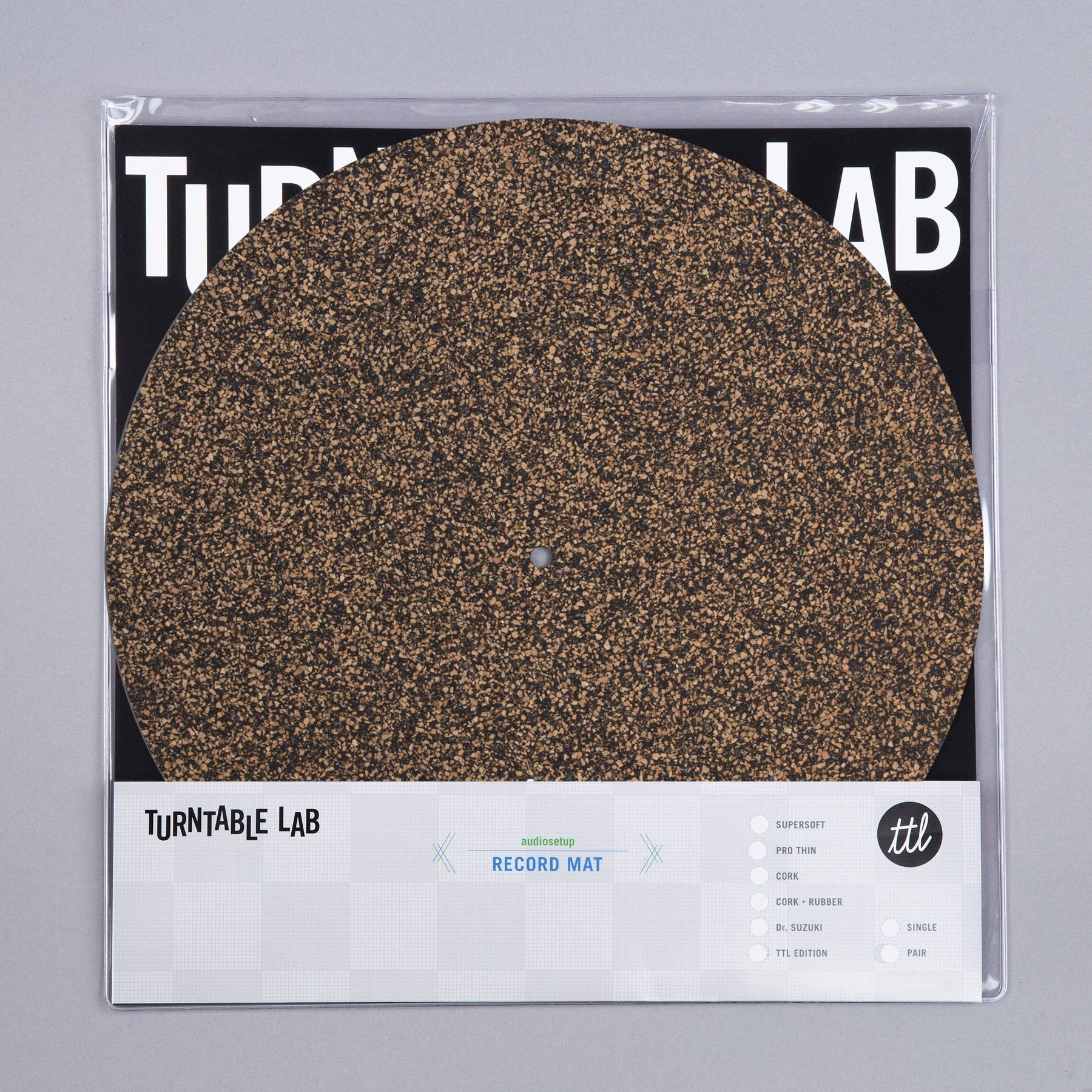Turntable Lab: Cork & Rubber Record Mat