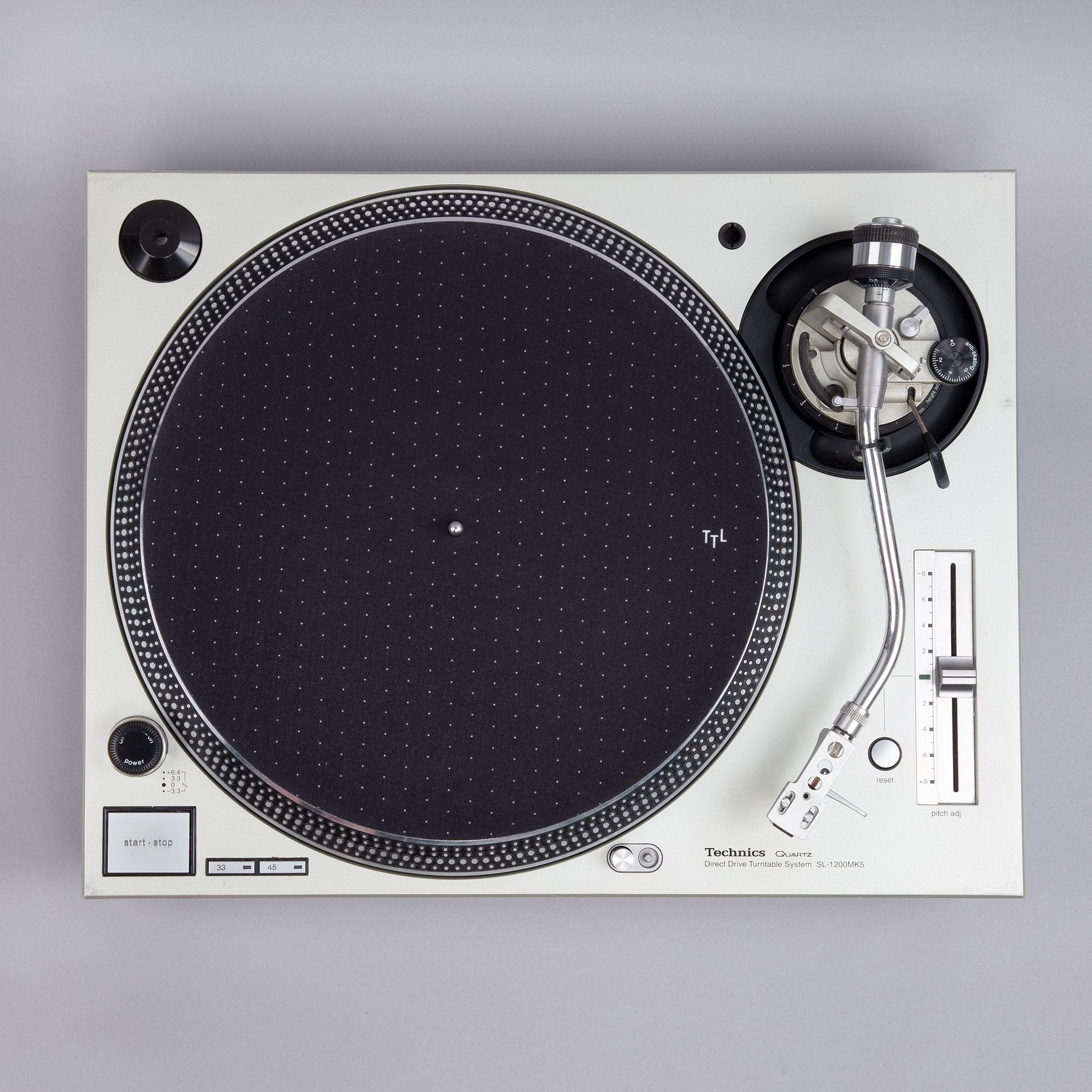 Turntable Lab: Dot Pattern Slipmat Record Mat - Black