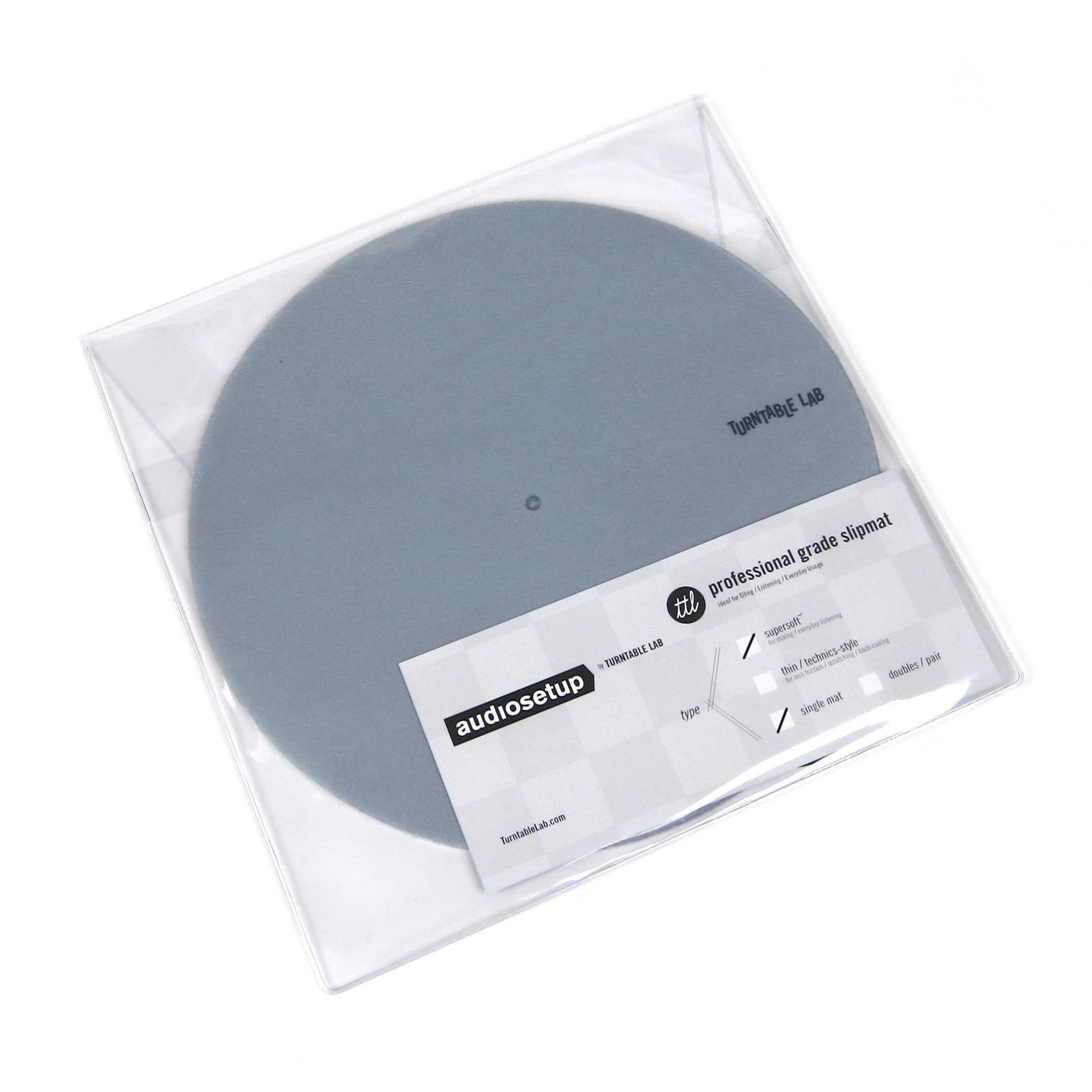 Turntable Lab: Supersoft Slipmats - Grey