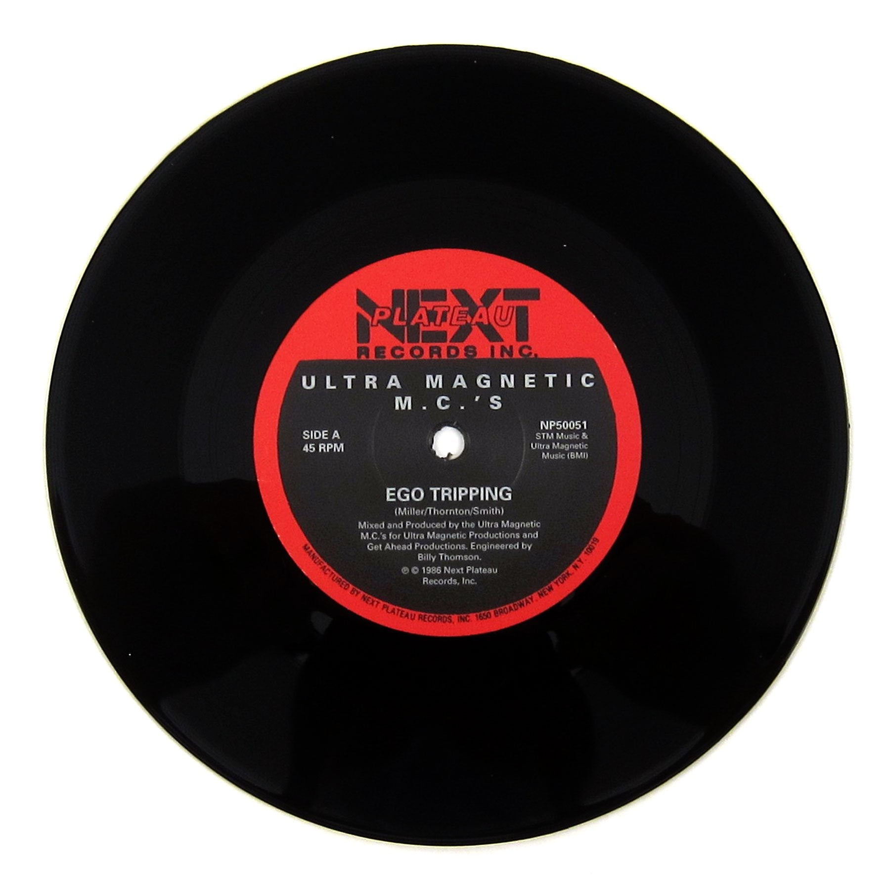 Ultramagnetic MC's: Ego Tripping Vinyl 7"