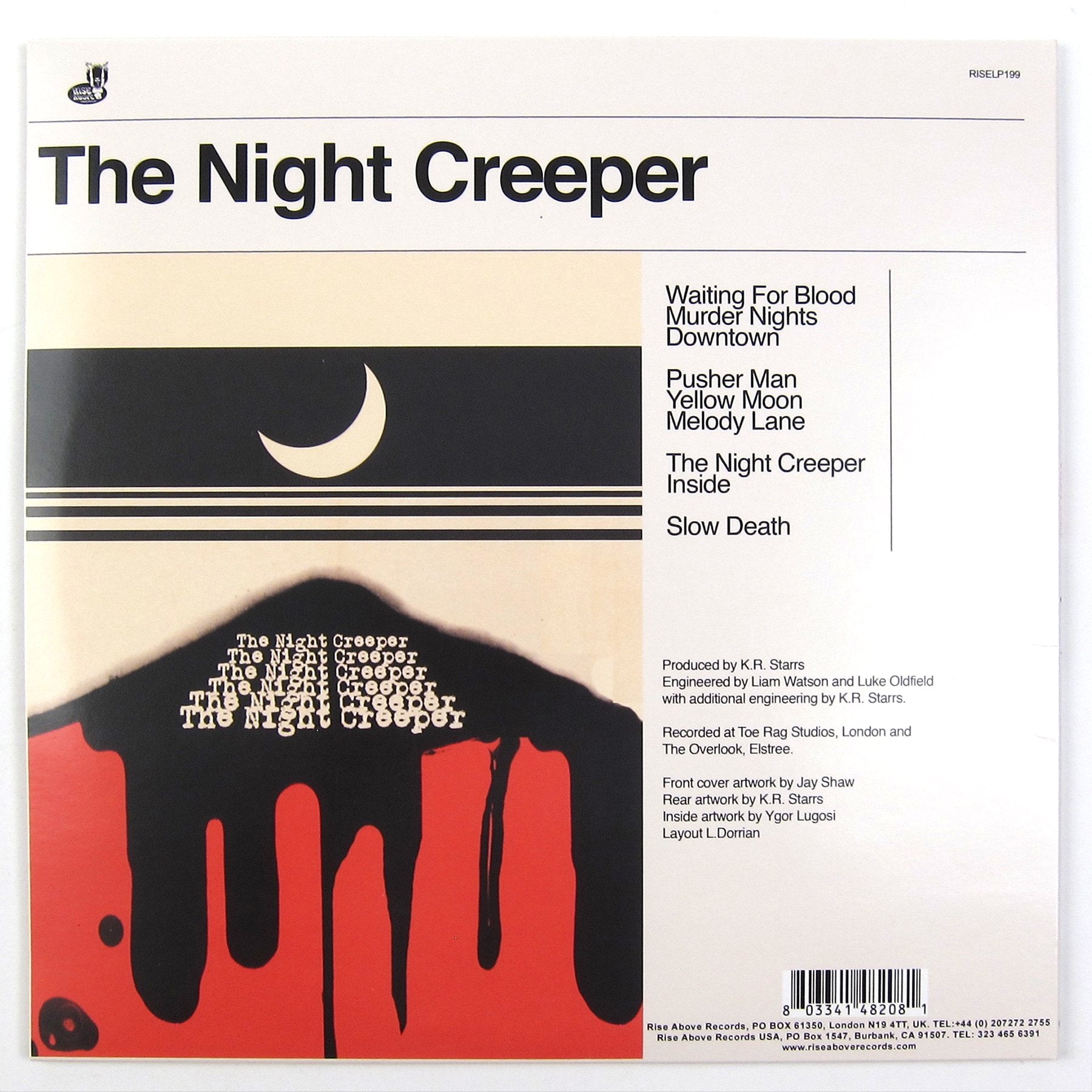 Uncle Acid and the Deadbeats: Night Creeper (Colored Vinyl) Vinyl 2LP