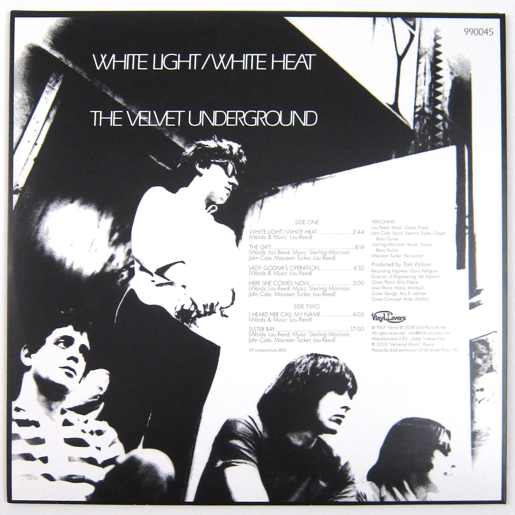 Velvet Underground: White Light / White Heat (Colored Vinyl) Vinyl LP