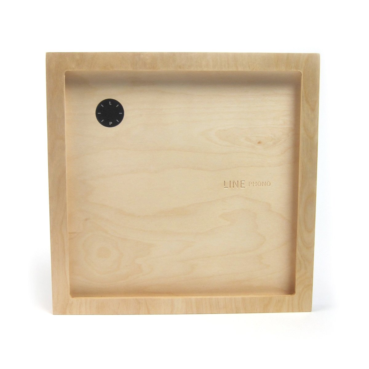 Line Phono: Premium Vinyl Record Frame - Baltic Birch, Made In The USA
