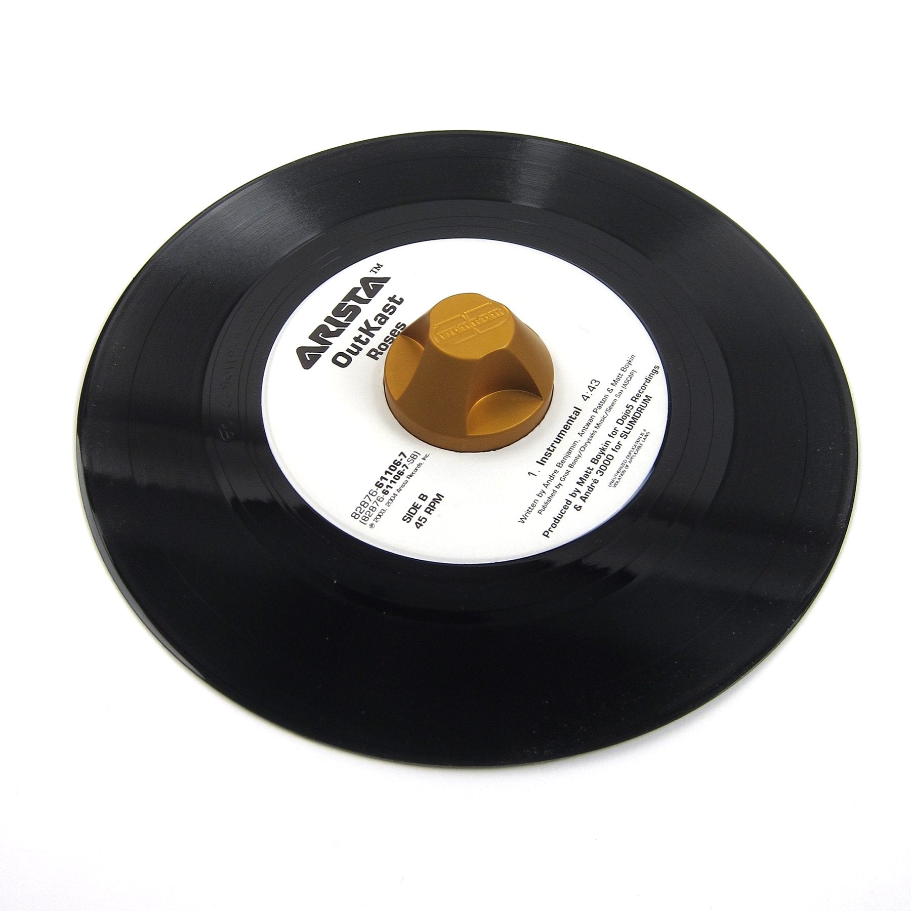 Wax Rax: 45A - 45 Adaptor - Gold