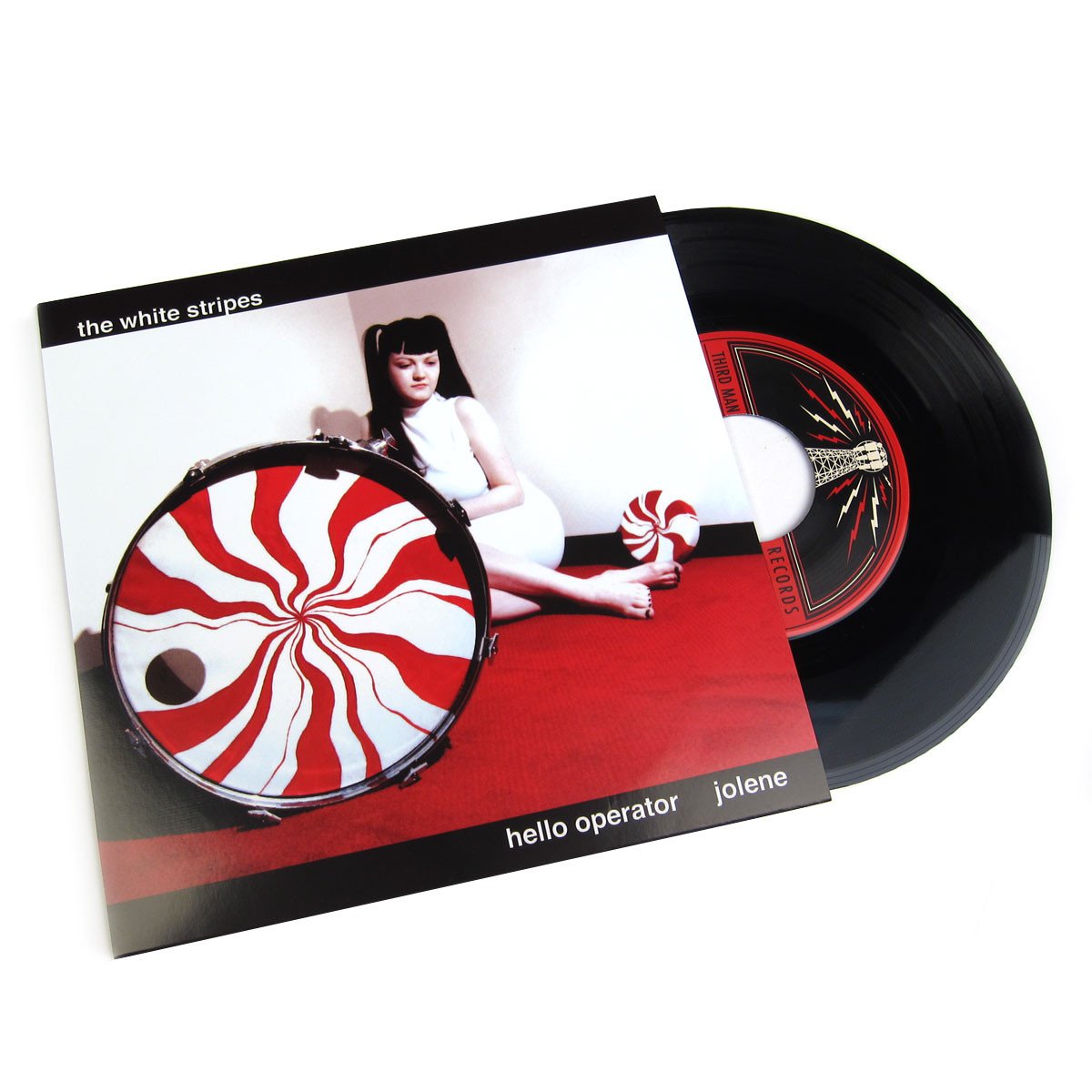 The White Stripes: Vinyl LP Album + 7" Pack (De Stijl, White Blood Cells, Elephant)