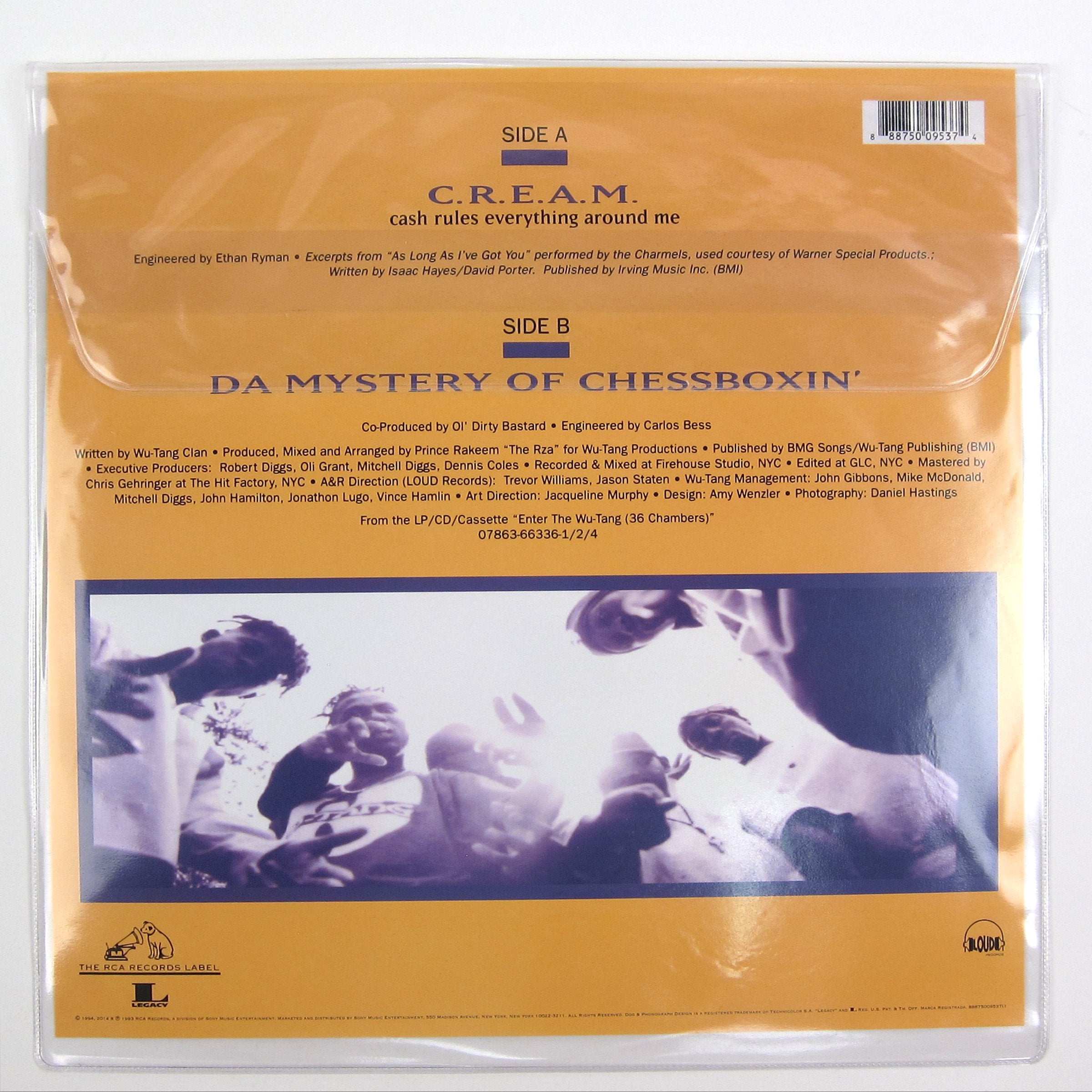 Wu-Tang Clan: C.R.E.A.M. (Pic Disc) Vinyl 7"