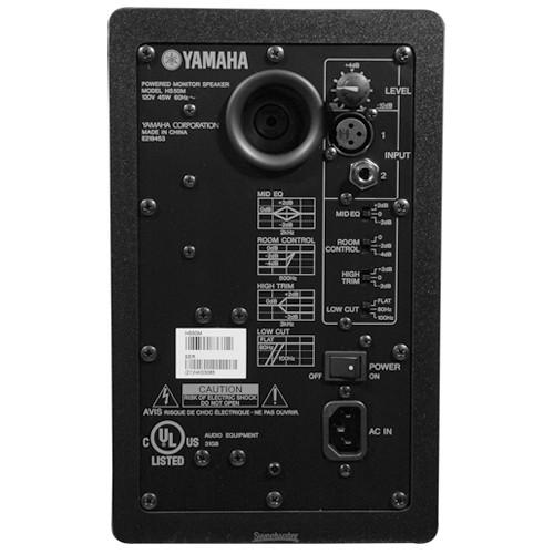Yamaha: HS50M Powered Studio Monitor back