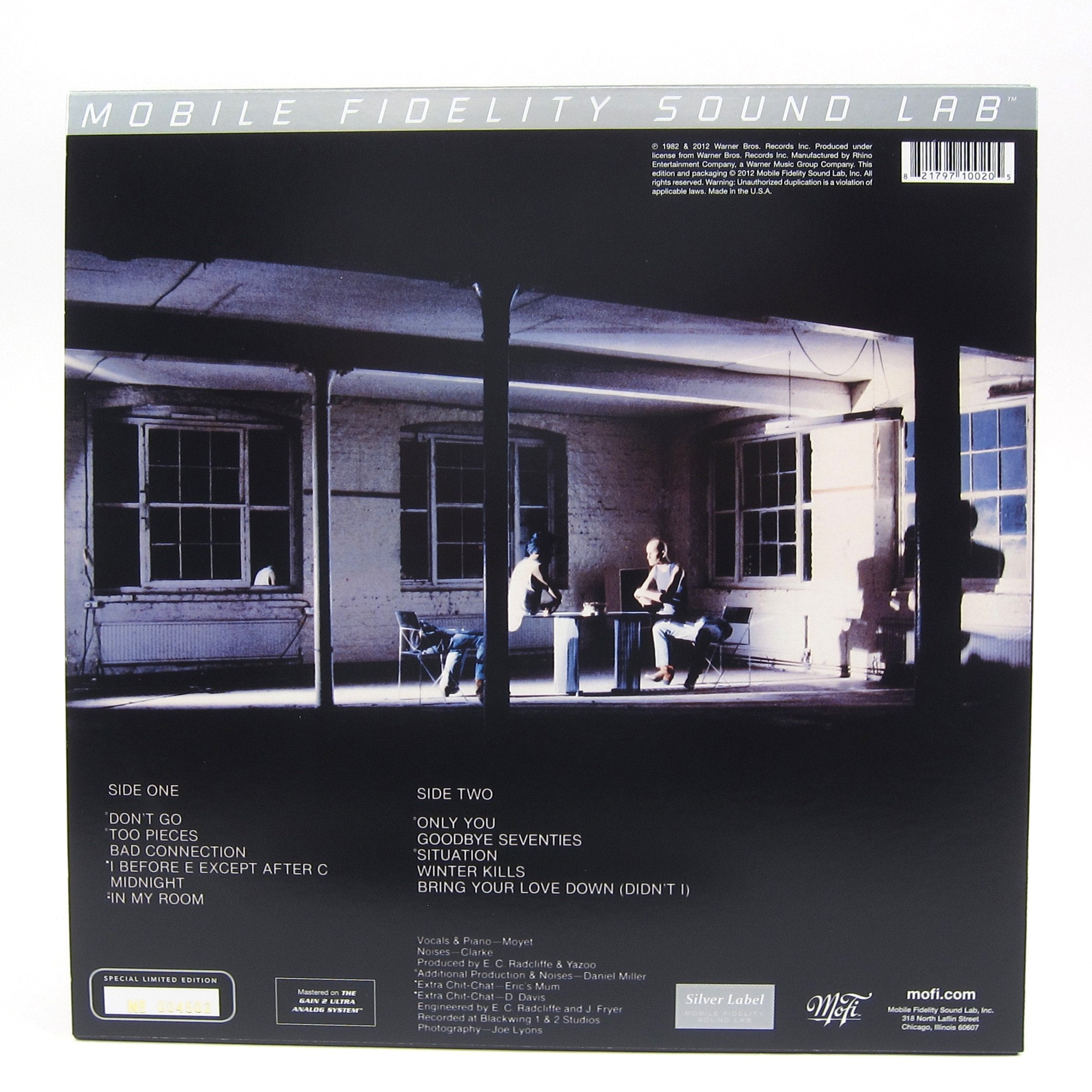 Yaz: Upstairs At Eric's Vinyl LP